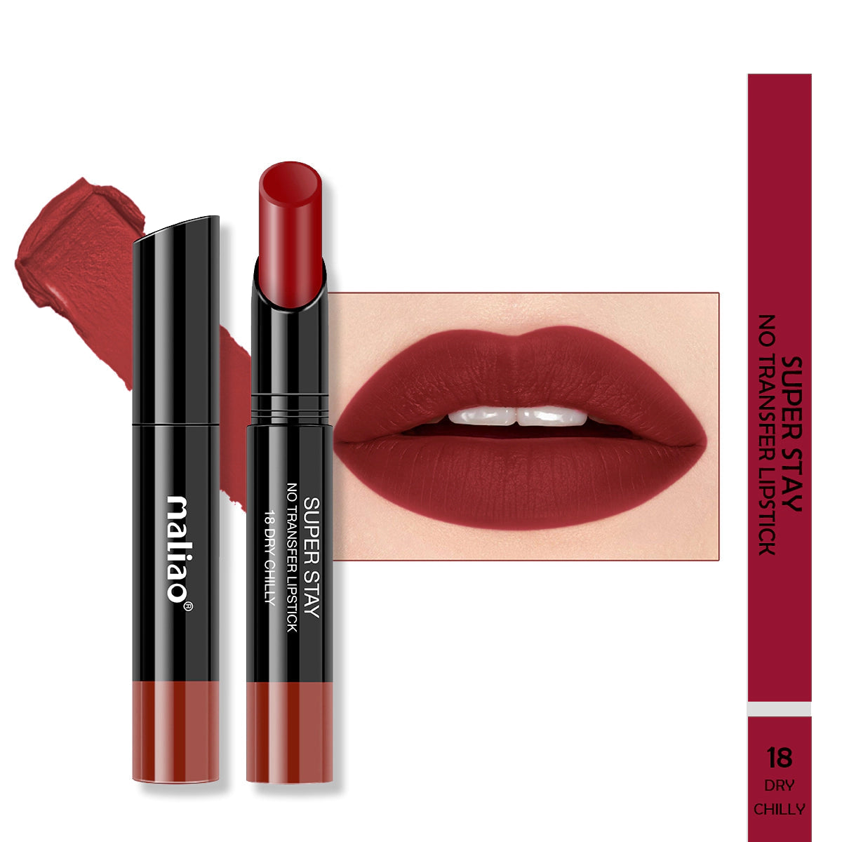 Maliao Super Stay No Transfer Lipstick - Unwavering Elegance Lip